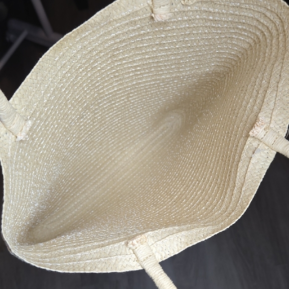 Woven Beach Tote, 13.5" x 15" - Picture 5 of 6